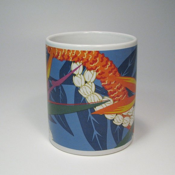 Bird Of Paradise Mug By Hilo Hattie Coffee Cup Floral Hawaii - Picture 2 of 6